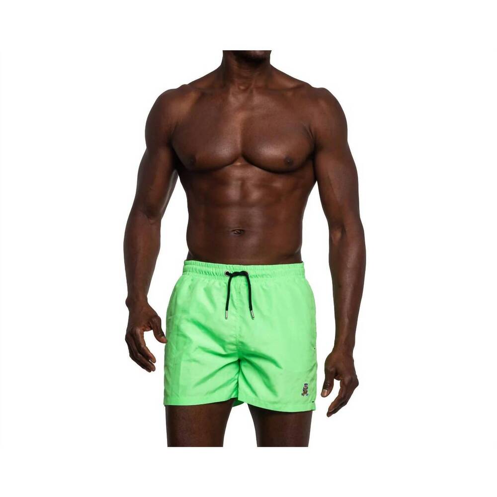 NEW EIGHT X frog swim trunks in neon green